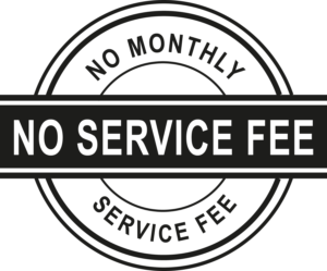 No service fee